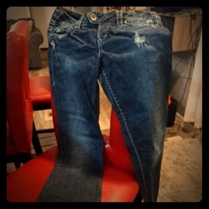 Silver Blue jeans